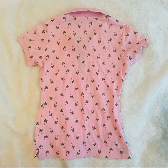 Vintage Y2K Nicky Hilton pink preppy ‎ polo shirt - Picture 4 of 4